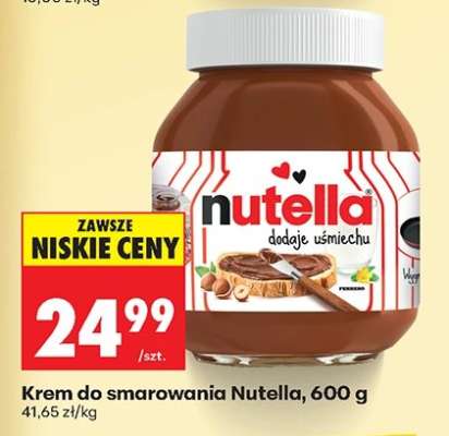 Krem do smarowania Nutella , 600 g