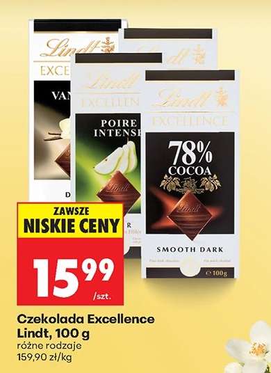 Czekolada Excellence Lindt , 100 g