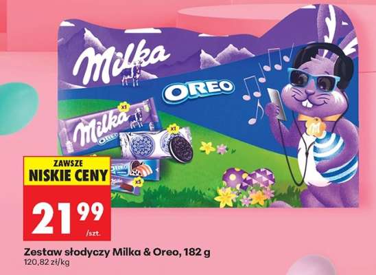 Zestaw słodyczy Milka & Oreo 182 g
