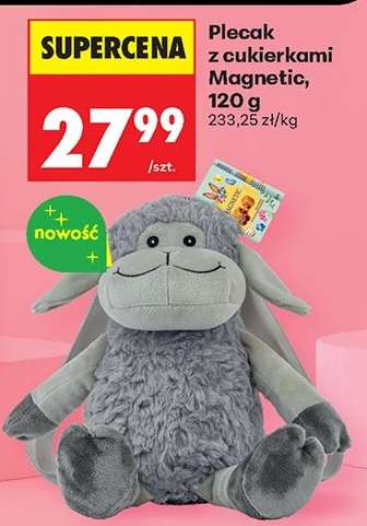 Plecak z cukierkami Magnetic, 120 g