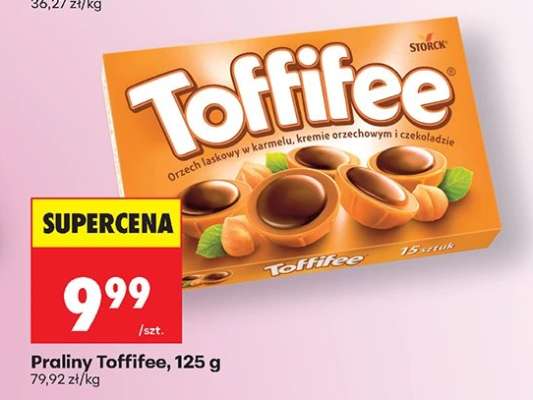 Praliny Toffifee, 125 g