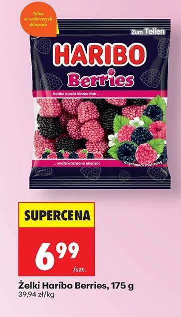 Żelki Haribo Berries, 175 g