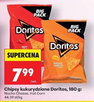 Chipsy kukurydziane Doritos, 180 g