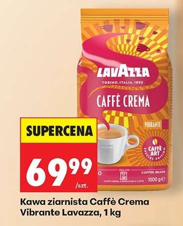 Kawa ziarnista Caffe Crema Vibrante Lavazza, 1 kg