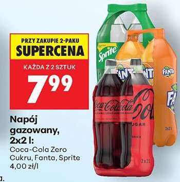 Napój gazowany, 2x2 l