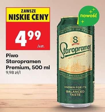 Piwo Staropramen Premium, 500 ml