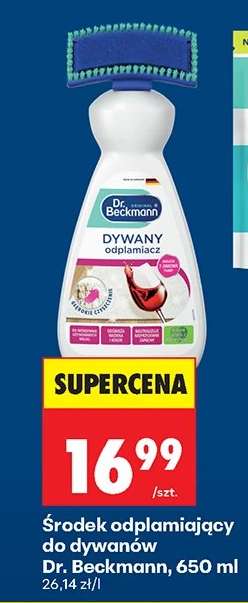 Środek odplamiający do dywanów Dr. Beckmann, 650 ml