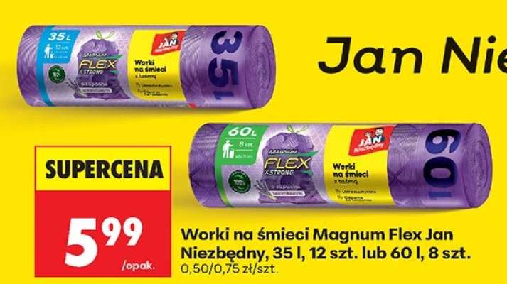 Worki na śmieci Magnum Flex Jan Niezbędny