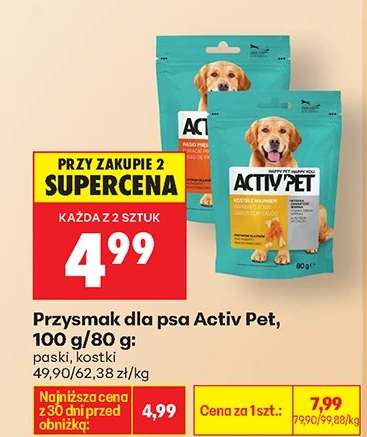 Przysmak dla psa Activ Pet, 100 g/80 g