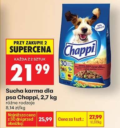 Sucha karma dla psa Chappi, 2,7 kg