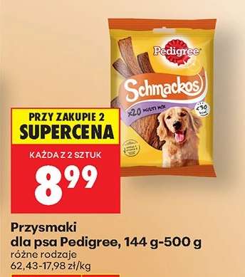 Przysmaki dla psa Pedigree 144 g 500 g