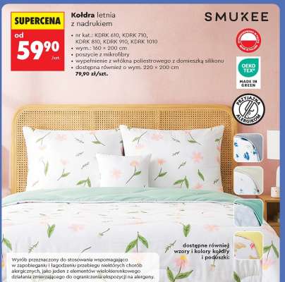 Kołdra letnia z nadrukiem