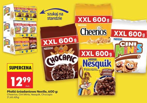 Płatki śniadaniowe Nestlé, 600 g