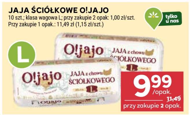 Jaja ściółkowe O!jajo