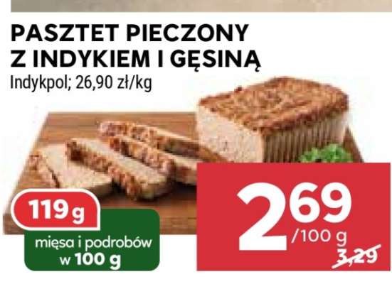 Pasztet pieczony z indykiem i gęsiną
