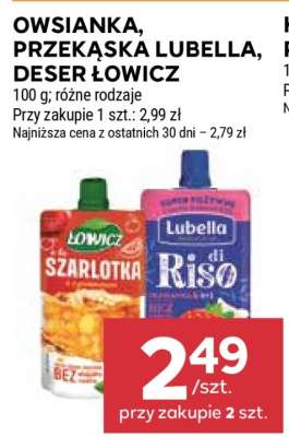 Owsianka, Przekąska Lubella, Deser Łowicz