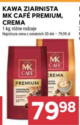 Kawa Ziarnista MK Café Premium, Crema