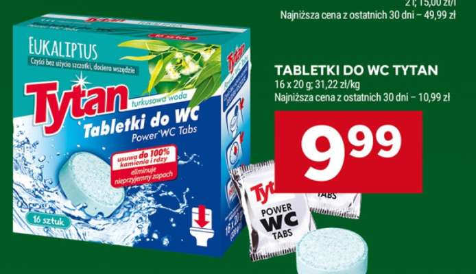 TABLETKI DO WC TYTAN