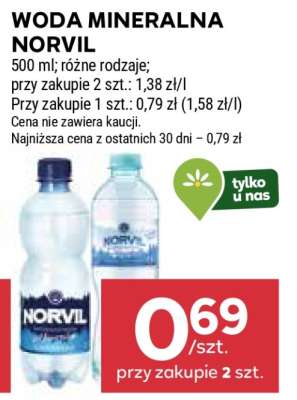 Woda mineralna Norvil