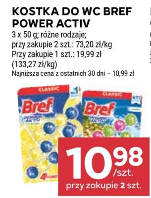 Kostka do WC Bref Power Activ