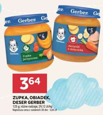 Zupka, Obiadek, Deser Gerber
