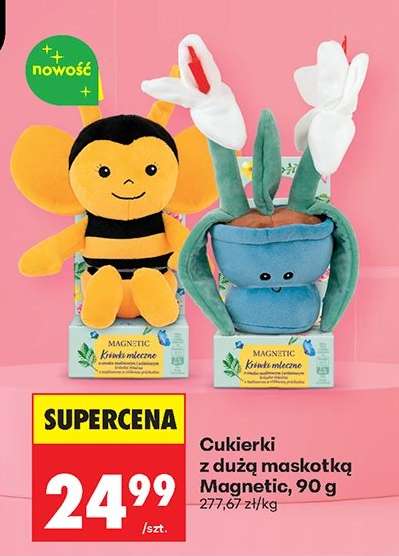 Cukierki z dużą maskotką Magnetic, 90 g