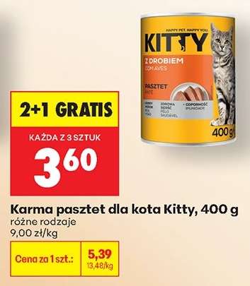 Karma pasztet dla kota Kitty, 400 g