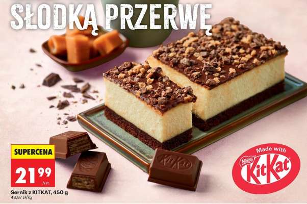 Sernik z KITKAT, 450 g