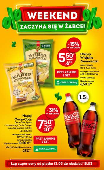 Gazetka Żabka - 13.03.2026 - 15.03.2026.