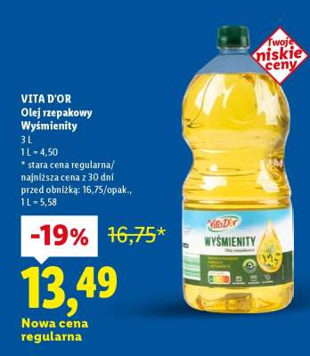 Vita D'or Olej rzepakowy Wyśmienity