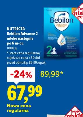 NUTRICIA Bebilon Advance 2 mleko następne po 6 m-cu