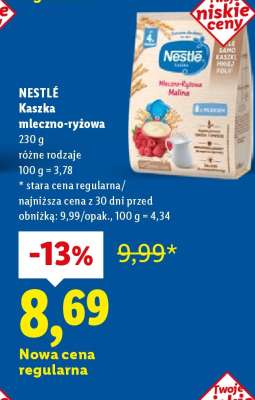 NESTLÉ Kaszka mleczno-ryżowa
