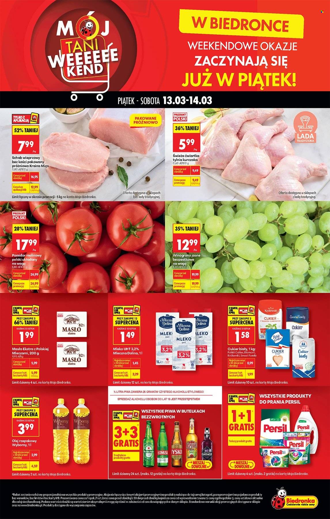 Gazetka Biedronka - 13.03.2026 - 14.03.2026. Strona 1