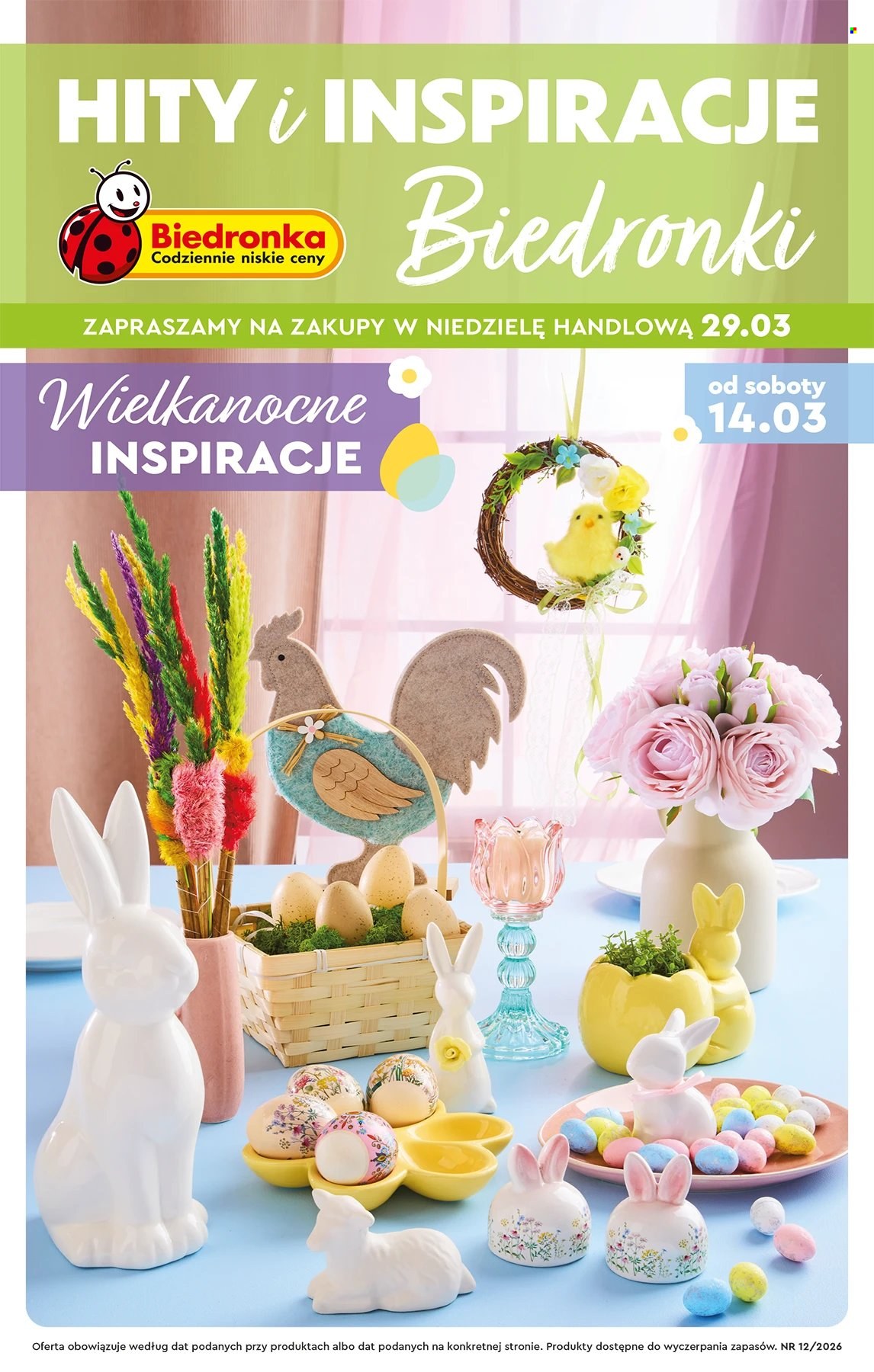 Gazetka Biedronka - 14.03.2026 - 1.04.2026. Strona 1