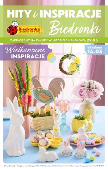 Gazetka Biedronka - 14.03.2026 - 1.04.2026.