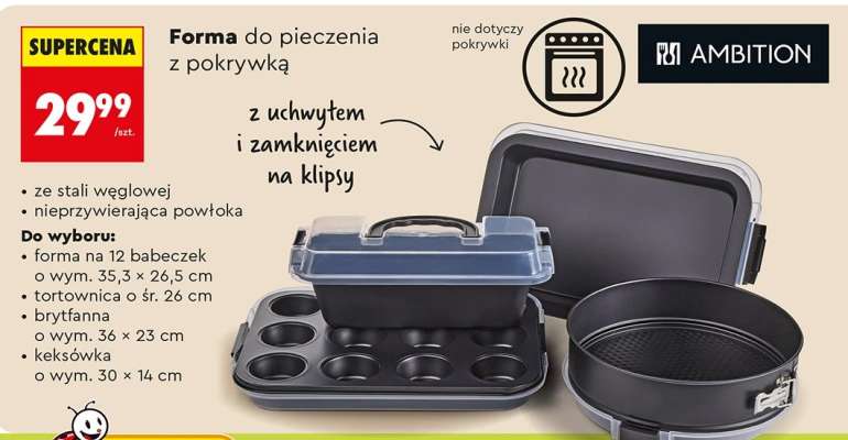 Forma do pieczenia z pokrywką