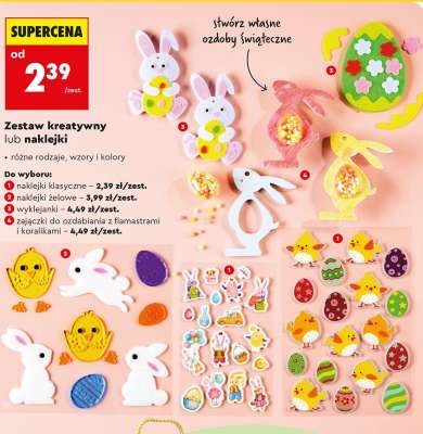 Zestaw kreatywny lub naklejki