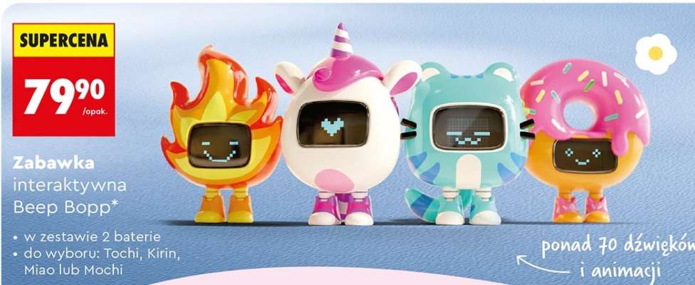 Zabawka interaktywna Beep Bopp