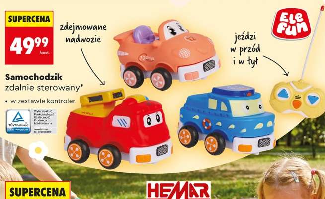 Samochodzik zdalnie sterowany