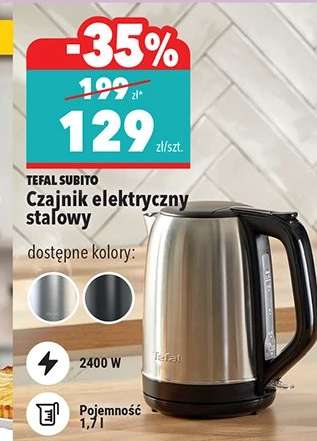 Czajnik elektryczny stalowy