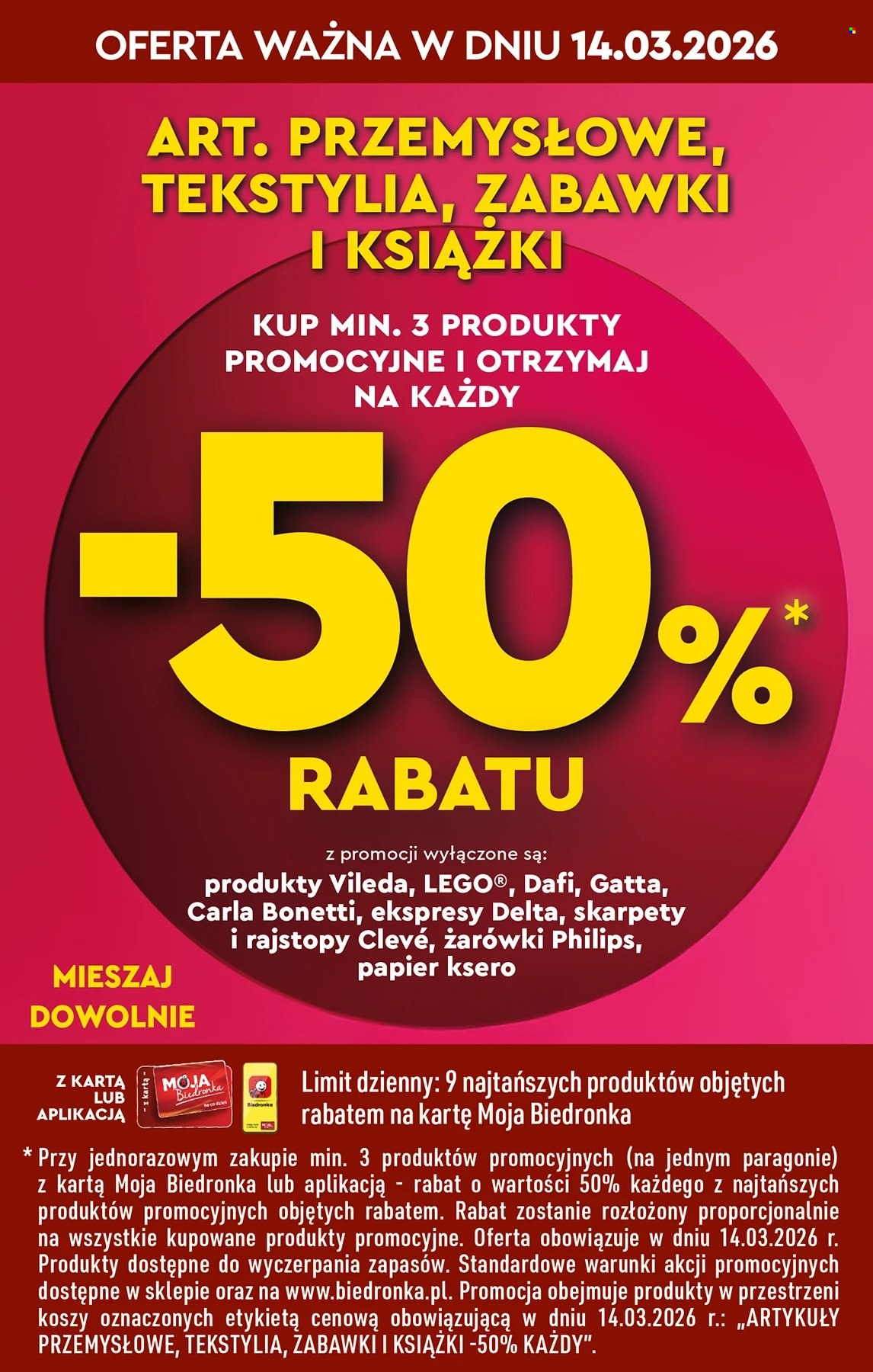 Gazetka Biedronka - 14.03.2026 - 14.03.2026. Strona 3