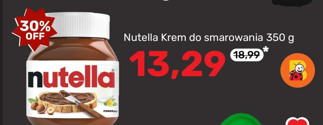 Nutella Krem do smarowania 350 g