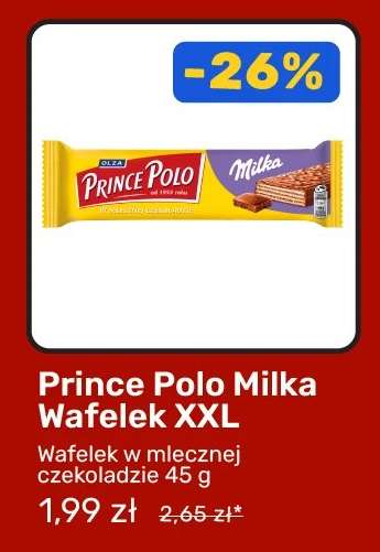 Prince Polo Milka Wafelek XXL