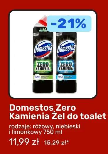 Domestos Zero Kamienia Żel do toalet