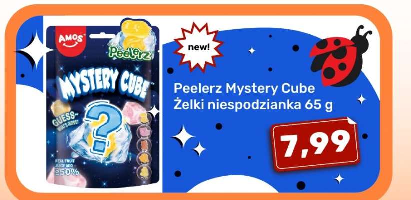 Peelerz Mystery Cube Żelki niespodzianka 65 g