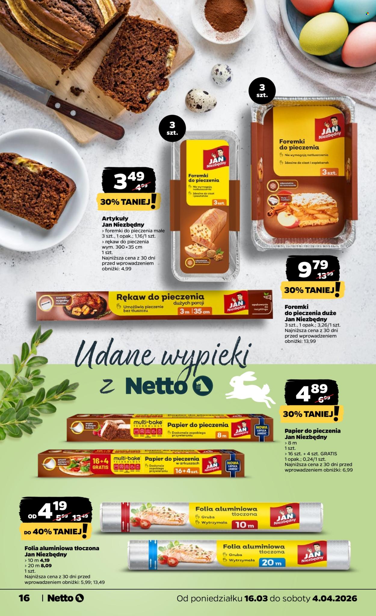 Gazetka Netto - 16.03.2026 - 4.04.2026. Strona 16