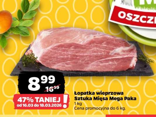 Łopatka wieprzowa Sztuka Mięsa Mega Paka