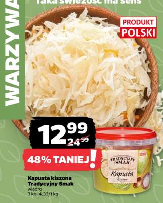 Kapusta kiszona Tradycyjny Smak