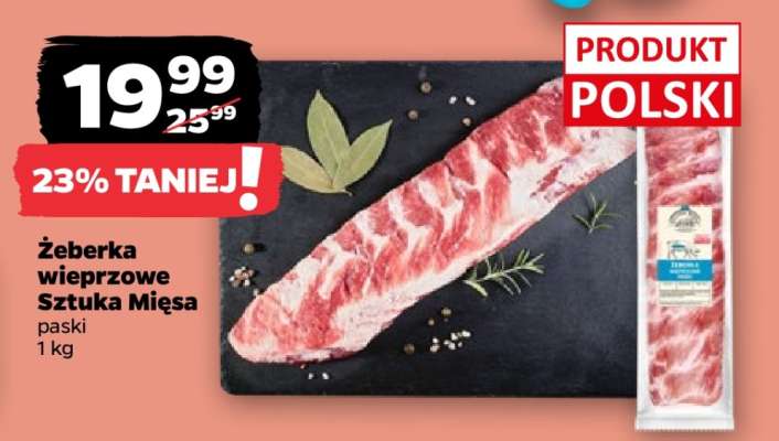 Żeberka wieprzowe Sztuka Mięsa