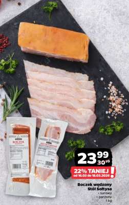 Boczek wędzony Stół Sołtysa